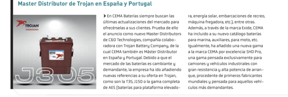 CEMA Baterías, en el especial Automechanika 2024 de Talleres en Comunicación