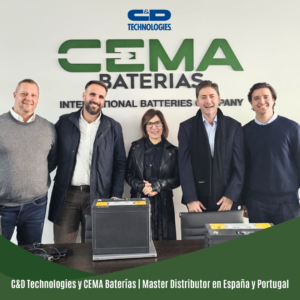 CEMA Baterías, junto a C&D technologies